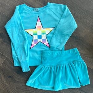 Kids Turquoise Star Matching Set